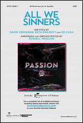 All We Sinners SATB choral sheet music cover